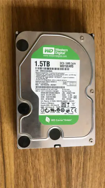 WD15EARS-00Z5B1 1.5TB W