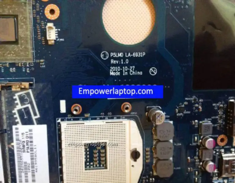 Acer 5950 5950G P5LM0 LA-6931P Hauptplatine