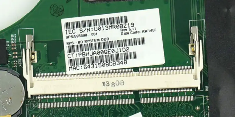 HP 595698-001 8740w Hauptplatine