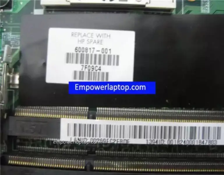 HP 600817-001 DV6 Hauptplatine