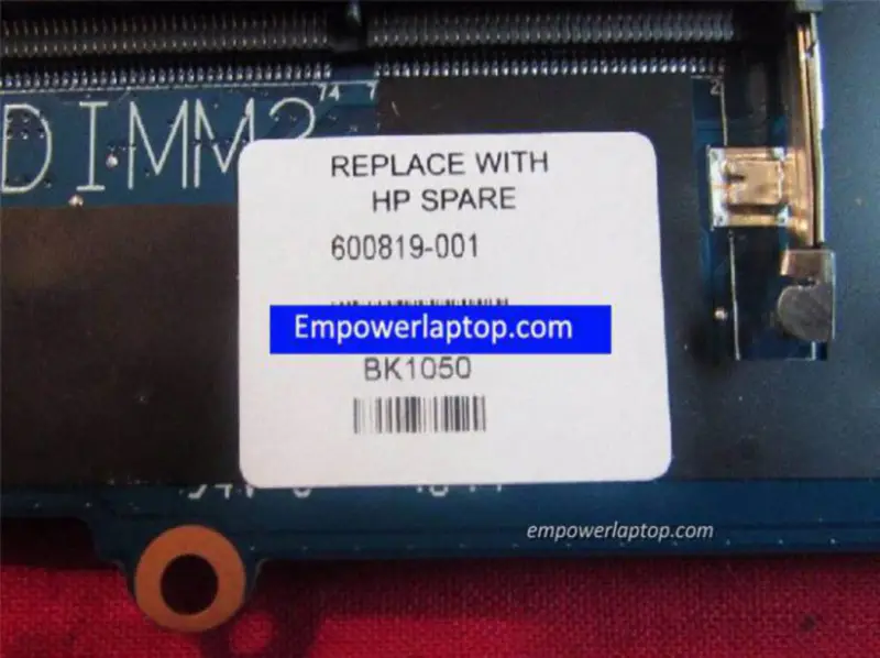 HP PAVILLION DM3-2000 600819-001 Hauptplatine