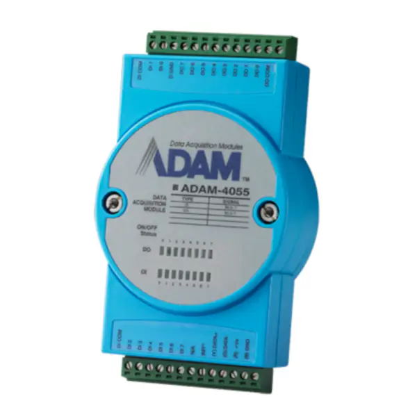 Advantech 16-kanaliges isoliertes Digital-E/A-Modul mit Modbus ADAM-4055-BE