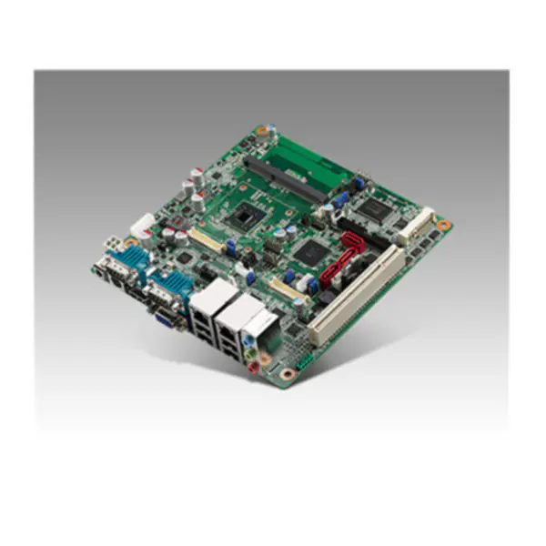 Advantech In-tel Atom D2550 Mini-ITX mit CRT/2LVDS, 6COM und zwei LAN-Anschlüssen