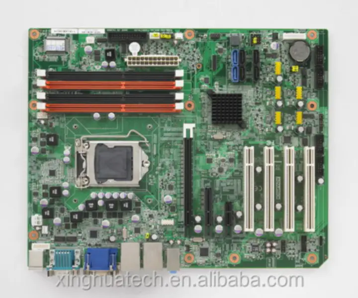 Advantech Industrie-Mini-PC-Motherboard AIMB-781QG2-00A1E LGA1155 i7/i5/i3 ATX mit DVI/VGA Dual Gigabit