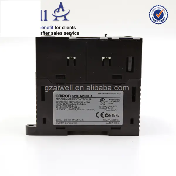 Industrielle Omron PLC-Programmiersteuerung CP1E-N20DR-A