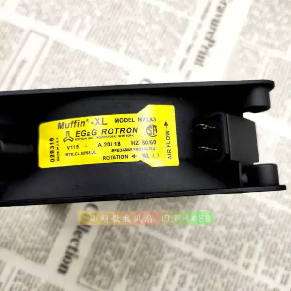 COMAIR ROTRON MX2A3 12038 115v 0,20A Lüfter