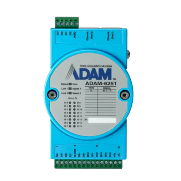 ADAM-6251-AE Advantech Modbus TCP-Modul mit 16 isolierten digitalen Eingängen
