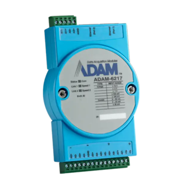 Advantech ADAM-6217-AE 8-Kanal isolierter Analogeingang Modbus TCP Modul
