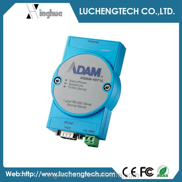 Advantech ADAM-4571L-DE Serieller RS-232-Geräteserver mit 1 Anschluss