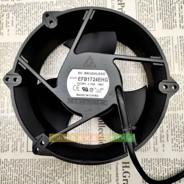 Delta EFB1724EHG 17251 24v 1,70A 17CM Lüfter