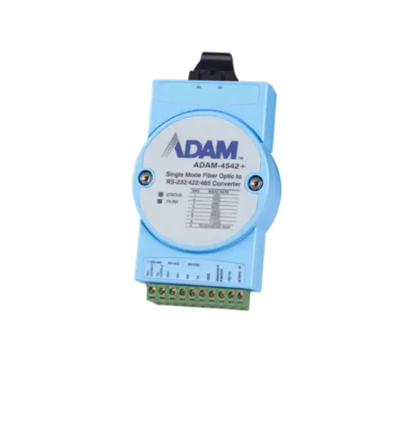 Advantech ADAM-4542+-BE Einmoden-Lichtwellenleiter-zu-RS-232/422/485-Konverter