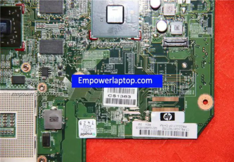 HP G62 G72 615848-001 Hauptplatine