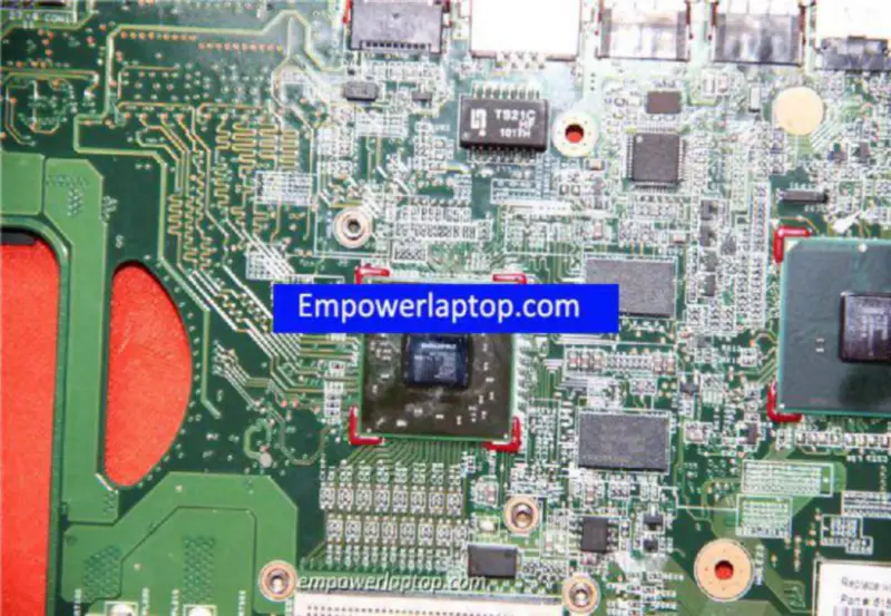 HP G62 G72 615848-001 Hauptplatine