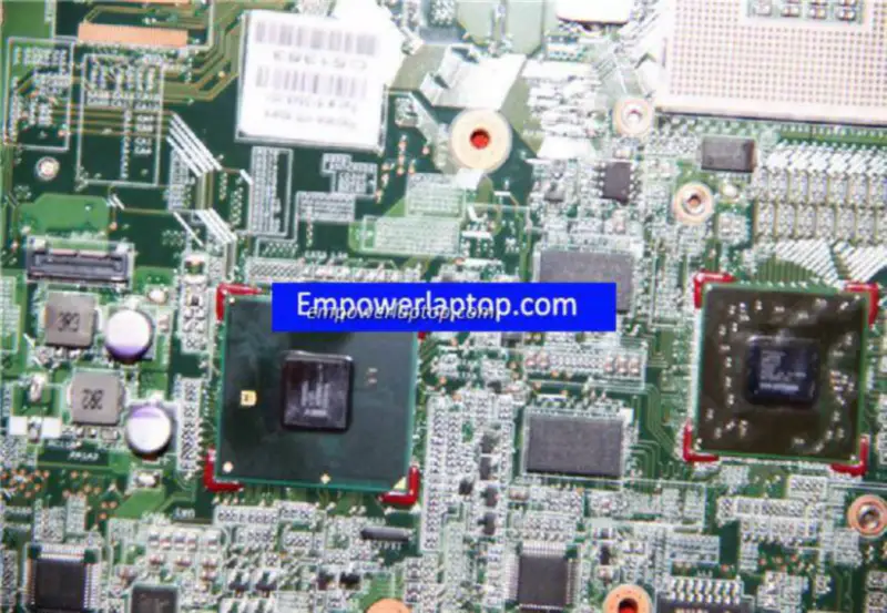 HP G62 G72 615848-001 Hauptplatine