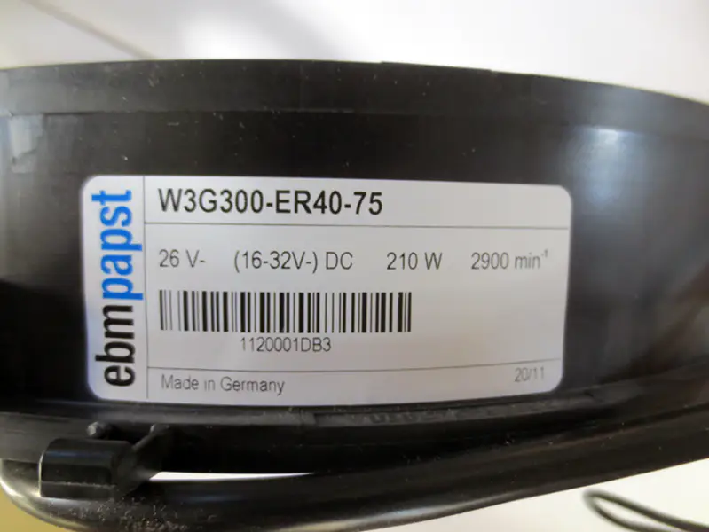 Ebmpapst W3G300-ER40-75 Lüfter