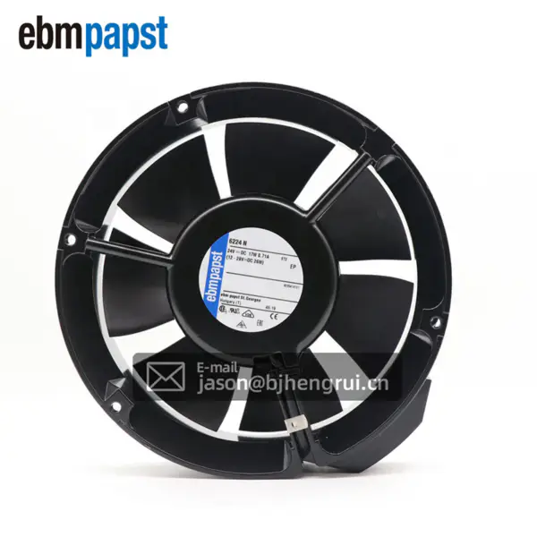 Original Neue Ebmpapst 6224N 24V 710mA 18W 172*51mm DC Axiallüfter ABB Inverter Kühlventilatoren