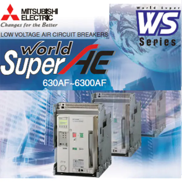 acb-Luftleistungsschalter acb mitsubishi AE-2500SW 3P