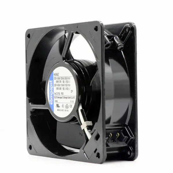 230V 120mA Full Metal High Temperature Resistant Fan Ebmpapst 4656Z 12038 Axial Cabinet Cooling