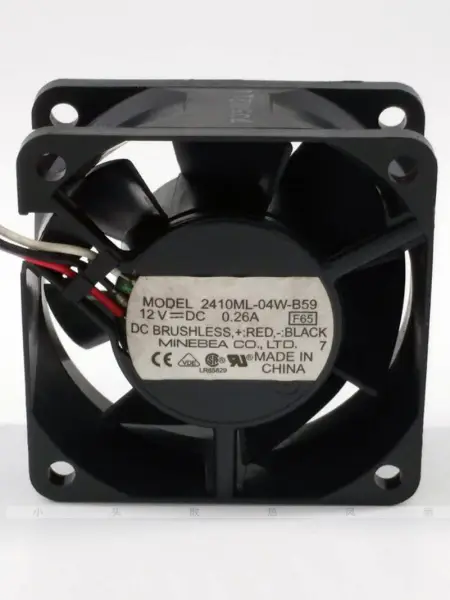 2410ML-04W-B59 12V 0,26A Original NMB-MAT 6025 Doppelkugelventilator 6CM