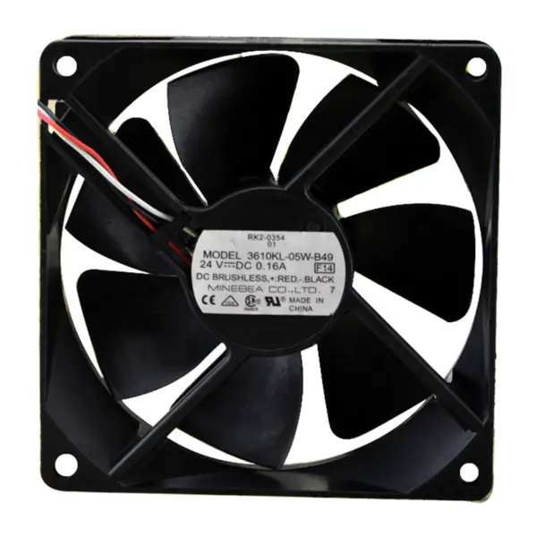 3610KL-05W-B59 -E50 3610ML-05W-B59 3610KL-05W-B49 Dreileiter-Lüfter 24V 0,20A original NMB