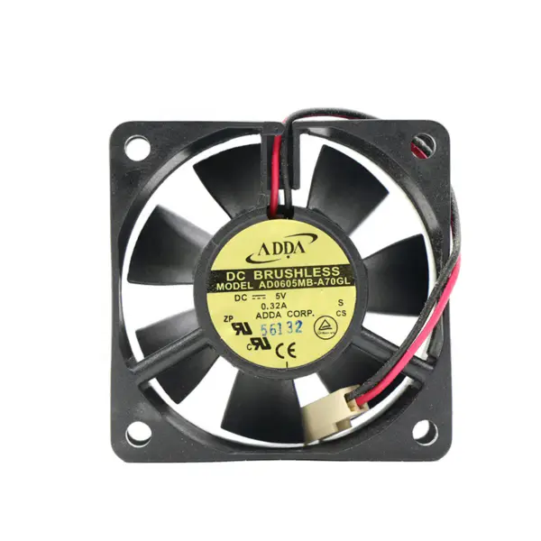 ADDA 6025 6CM AD0605MB-A70GL Kugellager 5v 0.32A 3500RPM 26DBA DC Kühlung Axiallüfter