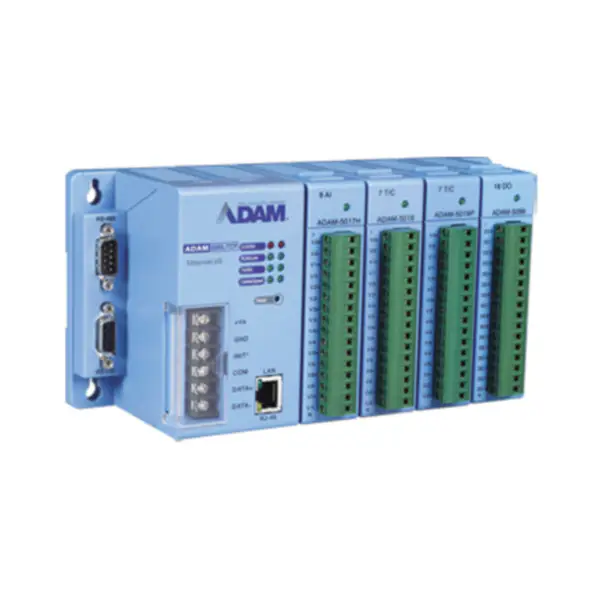 Advantech ADAM-5510KW/TCP-AE 4-Slot SoftLogic Controller mit Ethernet