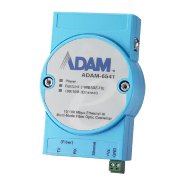 Advantech ADAM-6541-AE Ethernet-zu-Multimode-SC-Lichtwellenleiter-Konverter
