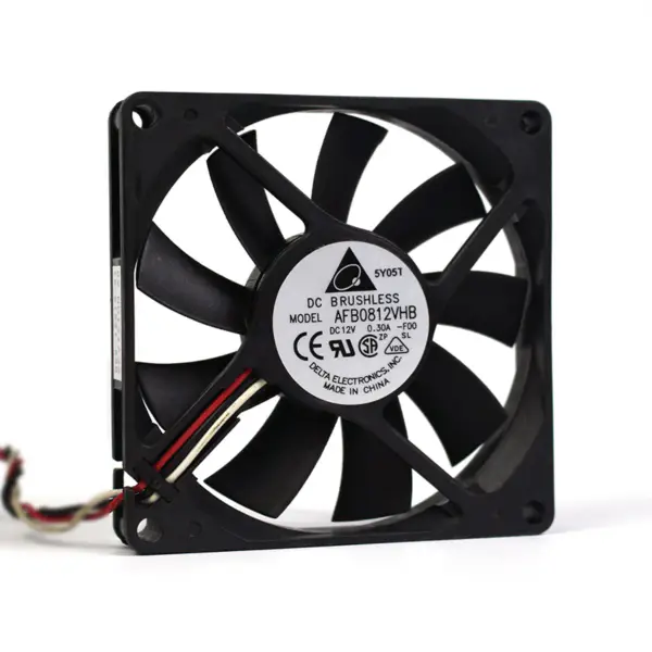 Delta 8CM 8025 12V 0.41A AFB0812VH Gehäuse-Stromversorgung Motherboard-Erkennung Lüfter
