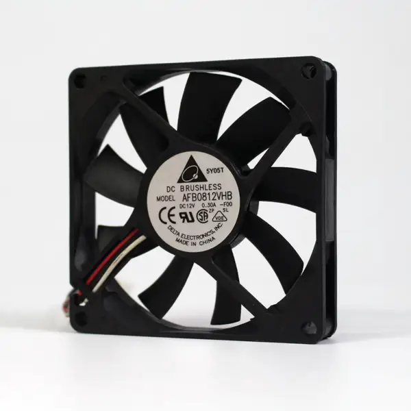Delta 8CM 8025 12V 0.41A AFB0812VH Gehäuse-Stromversorgung Motherboard-Erkennung Lüfter