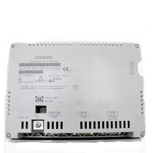 Siemens Simatic LCD Bildschirm Touch Panel TP170B Display HMI 6AV6545-0BC15-2AX0 für PLC DE Paket mit Werksversiegelung