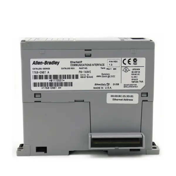 Allen Bradley Compact PLC AB 1768 Compactlogix L4X Ethernet/ip Modul 1768-ENBT Industrieautomation