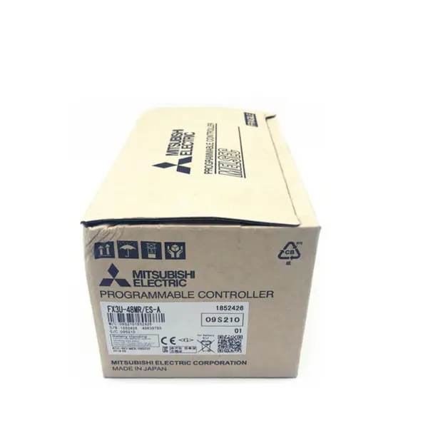 Mitsubishi FX3U Programmsteuerung Blasformsteuerung PLC FX3U-48MR-ES-A FX3U-48MR/ES-A für Spritzgießmaschinen