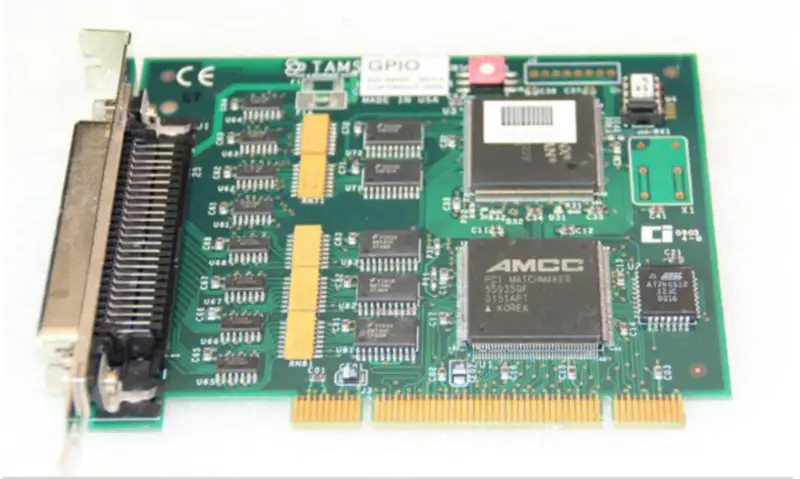 TAMS GPIO Capture Card 622-66501 REV 4 PCI-Schnittstelle Industrie-Motherboard