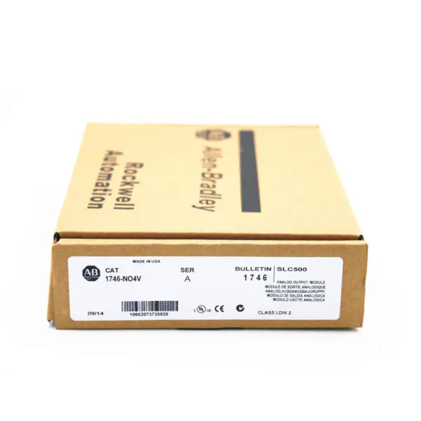 Allen-bradley Rockwell Automation Spritzgießen Analog Einfach Einheitliche SPS Lager Allen Bradleu 1746-NO4V