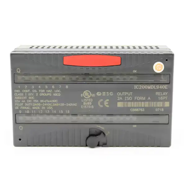 Ausgangsmodul IC200MDL940E G E Versamax PLC 16 Punkte