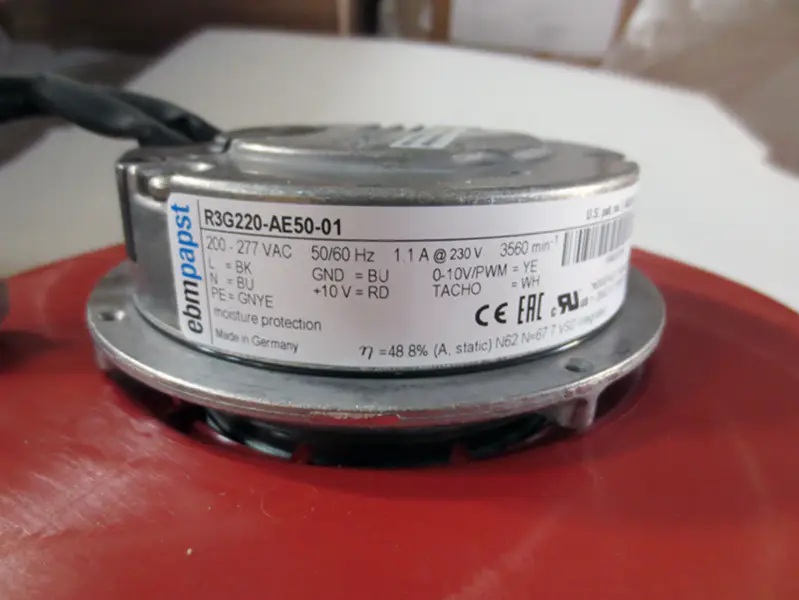 Ebmpapst R3G220-AE50-01 EC200-277V Lüfter