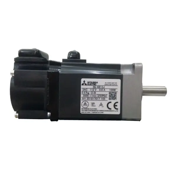 Niedrige Drehzahl 100W 3000Rpm Rahmenloser Mitsubishi Servomotor Hmc Servomotor HG-KR13J mit Bremse