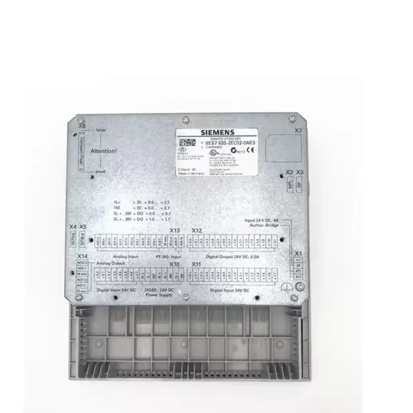 Siemens Simatic C7 635 6ES7635-2EC02-0AE3 PLC Steuerung Bedienfeld Temperatura HMI C7-635 6ES7 635-2EC02-0AE3