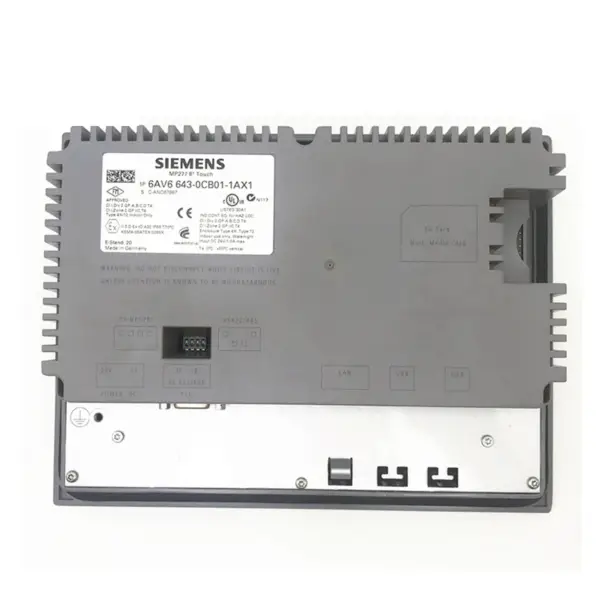 8inch Siemens Simatic MP277 8'' Panel 8 Inches HMI Touch Screen MP277-8 Keys 6AV6 643-0CB01-1AX1