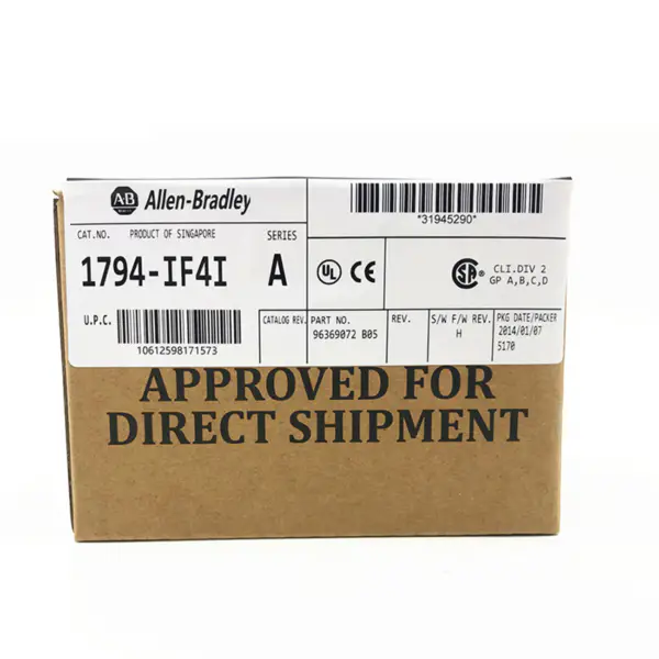 Allen-Bradley 1794 PLC Flex I/O 4 isolierte analoge Eingangsmodule 1794-IF4I