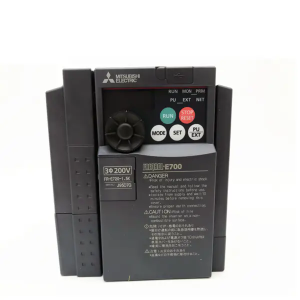 1.5 KW Mitsubishi 3 Phase AC zu DC Power Frequenzumrichter Drive Serie 1.5KW FR-E720-1.5K Handbuch Guangzhou