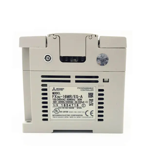 FX3U-16MR/ES-A Mitsubishi FX3U-16 FX3U-16M FX3U-16MR FX3U 16MR ES A PLC Hauptgeräte mit 16 E/A