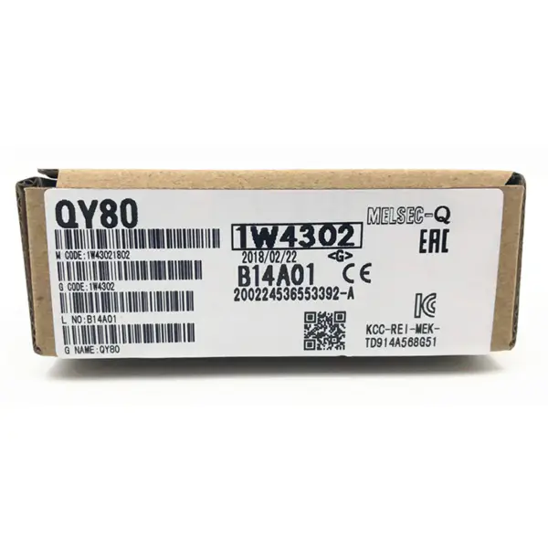 Mitsubishi Melsec Q Serie PLC 16 Punkte Transistorausgangseinheit QY80