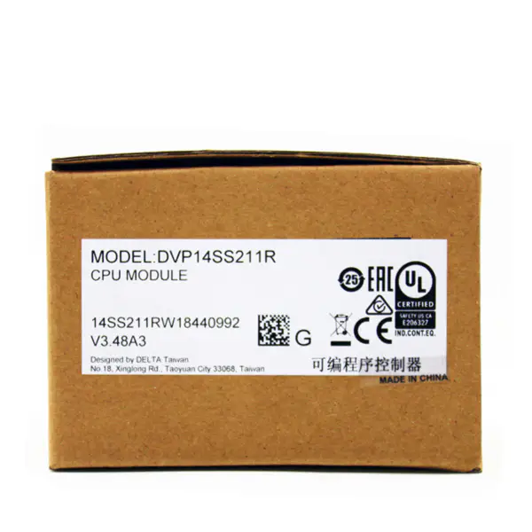 Delta DVP SS 14 SS2 14SS211R PLC 14SS2 DVP-14SS2 Digitales CPU-Modul DVP14SS211R mit RS232-Eingangspaket Industrial Ect