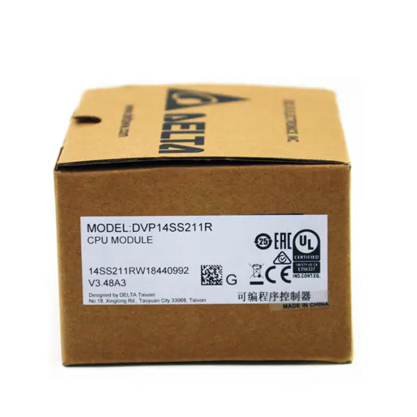Delta DVP SS 14 SS2 14SS211R PLC 14SS2 DVP-14SS2 Digitales CPU-Modul DVP14SS211R mit RS232-Eingangspaket Industrial Ect