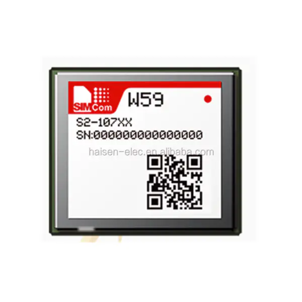 ein kleines, stromsparendes und kostengünstiges Wi-Fi- und BT-Modul auf Basis des Qualcomm QCA-6574A-3-Chipsatzes SIMCOM WIFI W59
