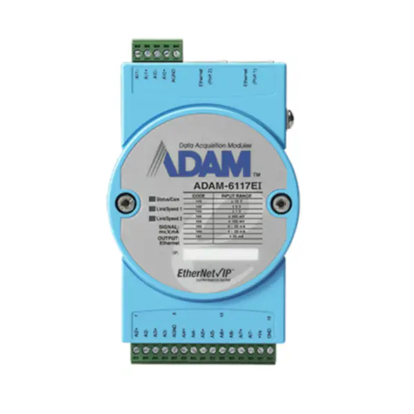 Advantech ADAM-6117EI-AE 8-kanaliges isoliertes AI EtherNet/IP-Modul