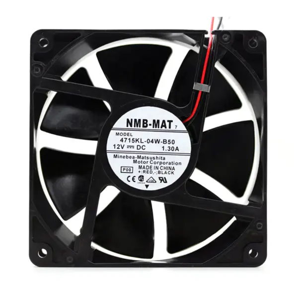 NMB 4715KL-04W-B50 12CM 12V 1,30A heftiger Gehäuselüfter Serverlüfter