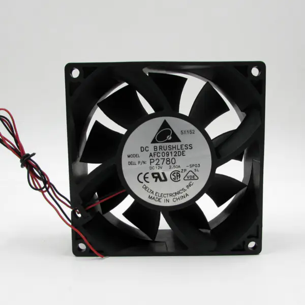AFC0912DE Delta dual ball 9CM powerful cooling fan 90*90*38mm fan 12V2.5A