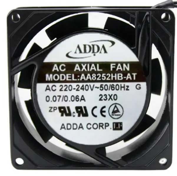 ADDA Axiallüfter AA8252HB-AT 230VAC 0,08A 16,1W 1900RPM